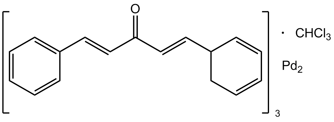 三(二亞芐基丙酮)二鈀，氯仿加合物,98%
